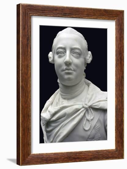 Bust of King George III of England, 1767. Artist: John Nost-John Nost-Framed Giclee Print