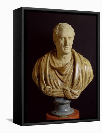 Bust of Marcus Tullius Cicero-Roman-Framed Premier Image Canvas