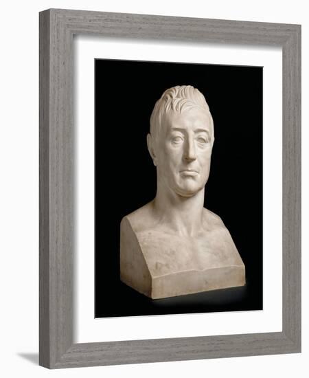 Bust of Marie-Joseph-Gilbert Du Motier, Marquis De La Fayette (1757-1834), 1829 (Marble)-Pierre Jean David d'Angers-Framed Giclee Print