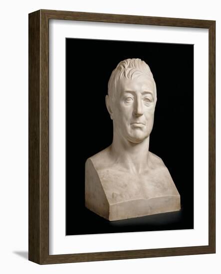 Bust of Marie-Joseph-Gilbert Du Motier, Marquis De La Fayette (1757-1834), 1829 (Marble)-Pierre Jean David d'Angers-Framed Giclee Print