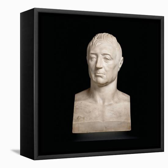 Bust of Marie-Joseph-Gilbert Du Motier, Marquis De La Fayette (1757-1834), 1829 (Marble)-Pierre Jean David d'Angers-Framed Premier Image Canvas