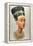 Bust of Nefertiti, Queen and Wife of the Ancient Egyptian Pharaoh Akhenaten (Amenhotep I)-null-Framed Premier Image Canvas