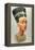 Bust of Nefertiti, Queen and Wife of the Ancient Egyptian Pharaoh Akhenaten (Amenhotep I)-null-Framed Premier Image Canvas