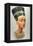 Bust of Nefertiti, Queen and Wife of the Ancient Egyptian Pharaoh Akhenaten (Amenhotep I)-null-Framed Premier Image Canvas