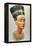 Bust of Nefertiti, Queen and Wife of the Ancient Egyptian Pharaoh Akhenaten (Amenhotep I)-null-Framed Premier Image Canvas