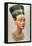 Bust of Nefertiti, Queen and Wife of the Ancient Egyptian Pharaoh Akhenaten (Amenhotep I)-null-Framed Premier Image Canvas