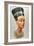 Bust of Nefertiti, Queen and Wife of the Ancient Egyptian Pharaoh Akhenaten (Amenhotep I)-null-Framed Photographic Print