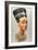 Bust of Nefertiti, Queen and Wife of the Ancient Egyptian Pharaoh Akhenaten (Amenhotep I)-null-Framed Photographic Print