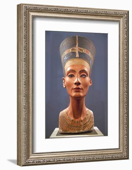 Bust of Nefertiti-null-Framed Photographic Print