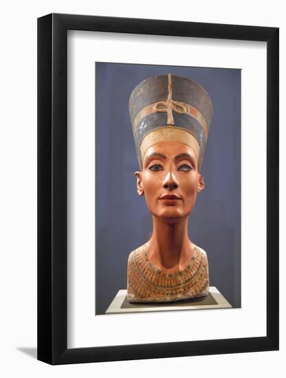 Bust of Nefertiti-null-Framed Photographic Print