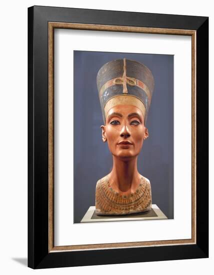 Bust of Nefertiti-null-Framed Photographic Print