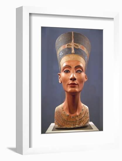 Bust of Nefertiti-null-Framed Photographic Print