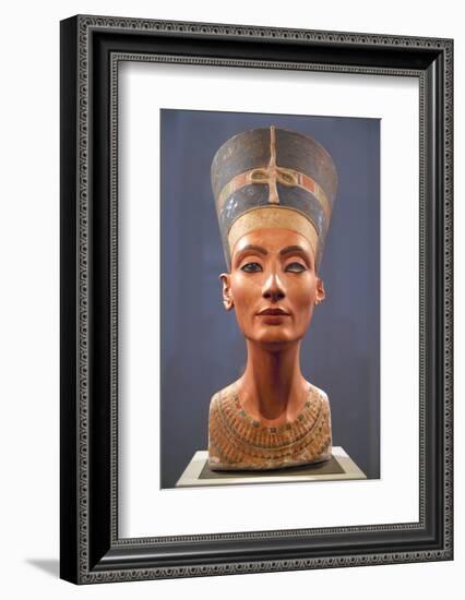 Bust of Nefertiti-null-Framed Photographic Print