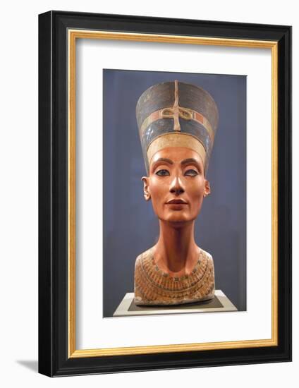 Bust of Nefertiti-null-Framed Photographic Print