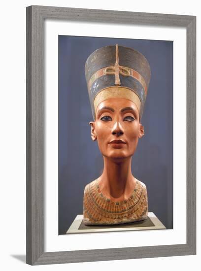 Bust of Nefertiti-null-Framed Photographic Print