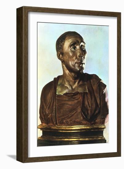 Bust of Niccolo Da Uzzano, C1430S-Donatello-Framed Photographic Print