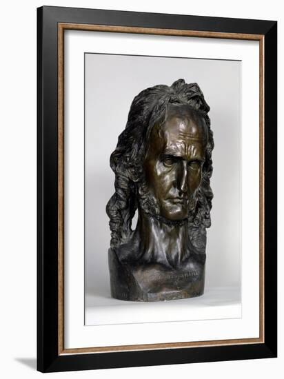 Bust of Nicolo Paganini 1830-Pierre Jean David d'Angers-Framed Giclee Print