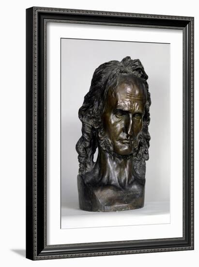 Bust of Nicolo Paganini 1830-Pierre Jean David d'Angers-Framed Giclee Print