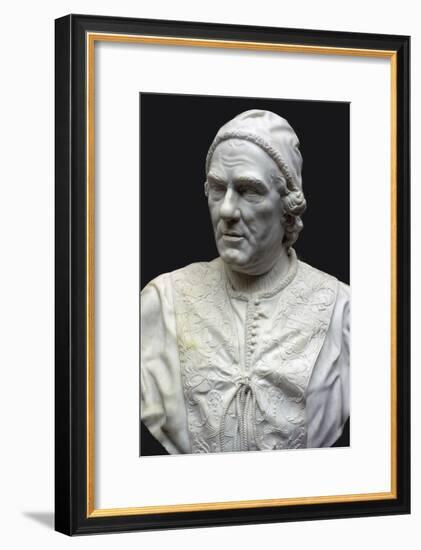 Bust of Pope Clement XIV. Artist: Christopher Hewetson-Christopher Hewetson-Framed Giclee Print