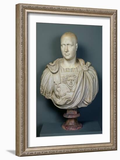 Bust of Publius Cornelius Scipio "Africanus" (237-183 BC)-null-Framed Giclee Print