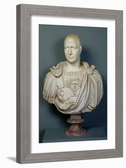 Bust of Publius Cornelius Scipio "Africanus" (237-183 BC)-null-Framed Giclee Print