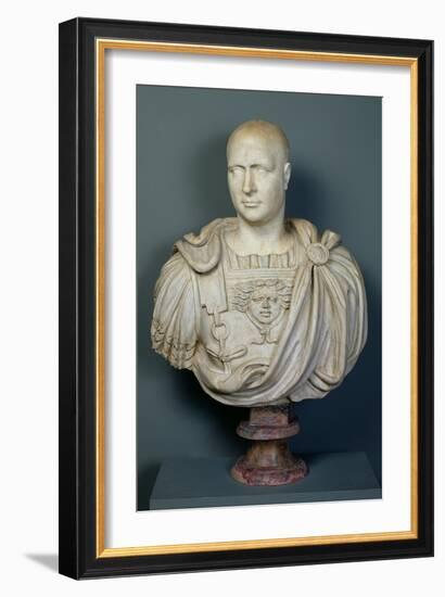 Bust of Publius Cornelius Scipio "Africanus" (237-183 BC)-null-Framed Giclee Print