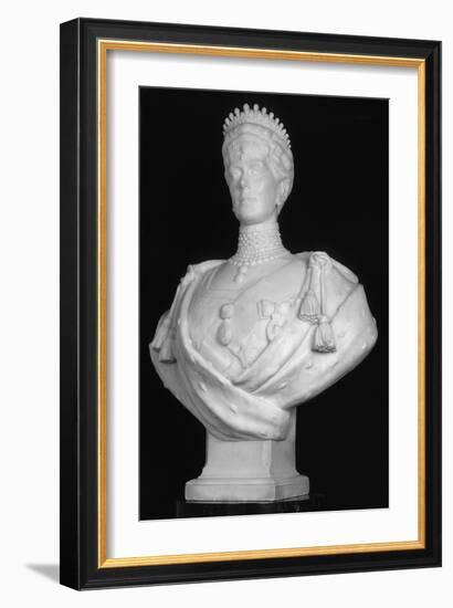 Bust of Queen Mary, Consort of King George V, 1914-George Frampton-Framed Photographic Print