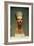 Bust of Queen Nefertiti, Front View, from the Studio of the Sculptor Thutmose at Tell El-Amarna-Egyptian 18th Dynasty-Framed Giclee Print