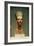 Bust of Queen Nefertiti, Front View, from the Studio of the Sculptor Thutmose at Tell El-Amarna-Egyptian 18th Dynasty-Framed Giclee Print