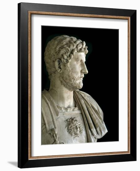 Bust of the Emperor Hadrian-null-Framed Photographic Print