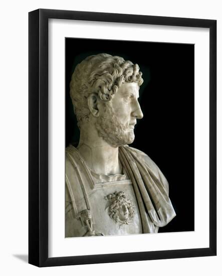 Bust of the Emperor Hadrian-null-Framed Photographic Print