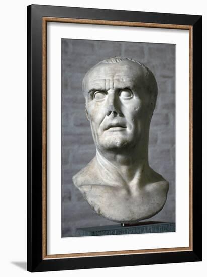 Bust of the Roman dictator Sulla, 1st century. Artist: Unknown-Unknown-Framed Giclee Print