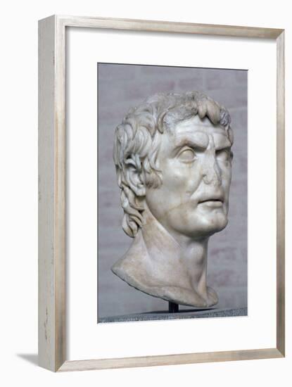 Bust of the Roman republican general Marius, 2nd century. Artist: Unknown-Unknown-Framed Giclee Print