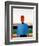 Bust of Woman-Kasimir Malevich-Framed Giclee Print