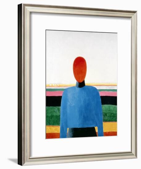 Bust of Woman-Kasimir Malevich-Framed Giclee Print