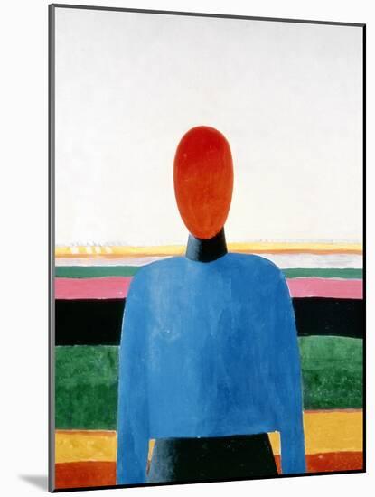 Bust of Woman-Kasimir Malevich-Mounted Giclee Print