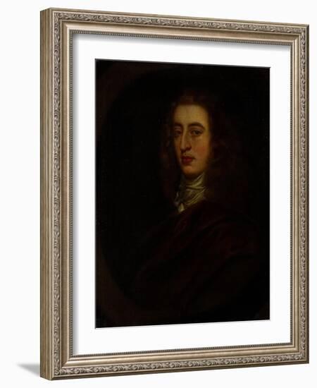 Bust Portrait of a Young Man, So-Called Samuel Pepys, C.1800-Sir Peter Lely-Framed Giclee Print