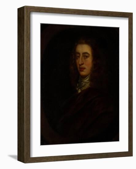 Bust Portrait of a Young Man, So-Called Samuel Pepys, C.1800-Sir Peter Lely-Framed Giclee Print