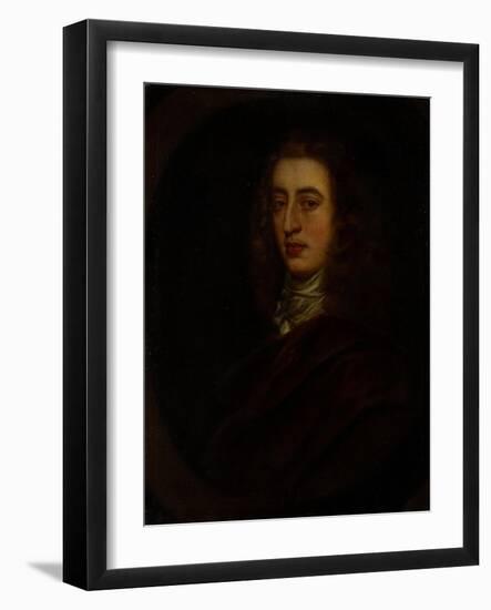 Bust Portrait of a Young Man, So-Called Samuel Pepys, C.1800-Sir Peter Lely-Framed Giclee Print