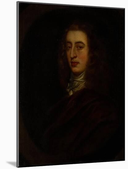 Bust Portrait of a Young Man, So-Called Samuel Pepys, C.1800-Sir Peter Lely-Mounted Giclee Print