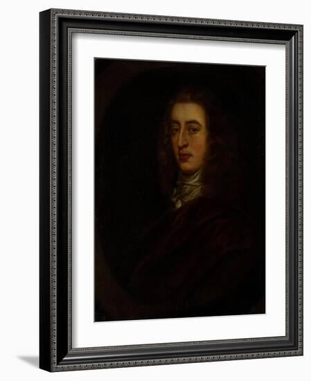 Bust Portrait of a Young Man, So-Called Samuel Pepys, C.1800-Sir Peter Lely-Framed Giclee Print