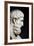 Bust Sculpture of Epicurus-null-Framed Photographic Print