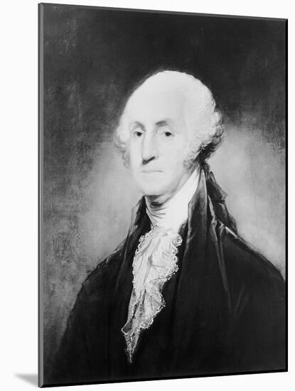 Bust=Style Painting of George Washington-null-Mounted Giclee Print