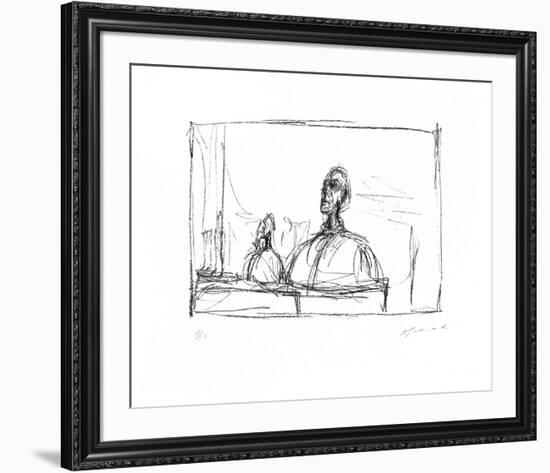 Buste, 1954-Alberto Giacometti-Framed Collectable Print