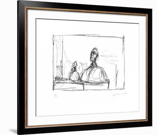 Buste, 1954-Alberto Giacometti-Framed Collectable Print