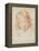 Buste d'enfant vu de face regardant en bas-Carlo Dolci-Framed Premier Image Canvas