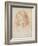 Buste d'enfant vu de face regardant en bas-Carlo Dolci-Framed Giclee Print