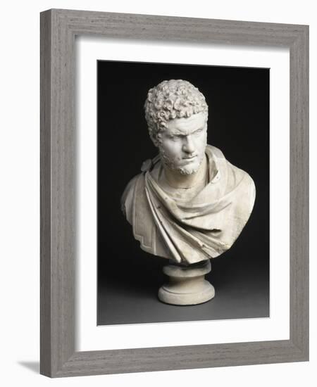 Buste de Caracalla (188-217), empereur de 211 à 217 ap J.C.-null-Framed Giclee Print