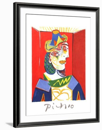 Buste de Femme-Pablo Picasso-Framed Premium Edition