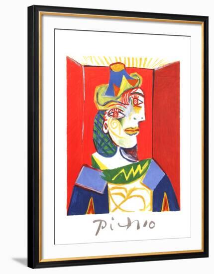 Buste de Femme-Pablo Picasso-Framed Premium Edition